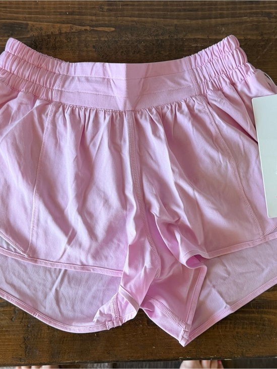 lululemon athletica Pants - lululemon athletica Hotty Hot LR shorts lined Light Pink 2.5”